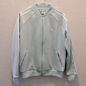 Mint Adidas zip up jacket